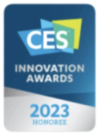 CES Innovation Awards 2023 Honoree のバッジ