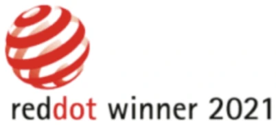 Red Dot Winner 2021 のロゴ