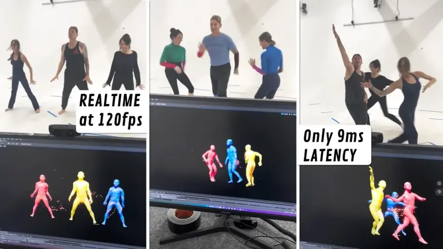 Markörlös motion capture med AR51